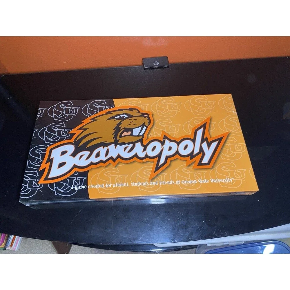 NEW Beaveropoly Board Game Oregon State University OSU Monopoly Late For The Sky